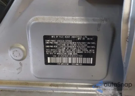 2014 Subaru Xv Crosstrek 2.0I Premium from USA, damaged, VIN JF2GPAVC7E8332398